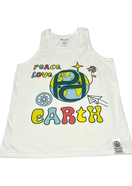 Peace, Love, Earth Tank Top